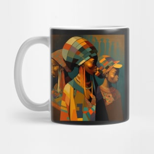 African Print Design Mug
